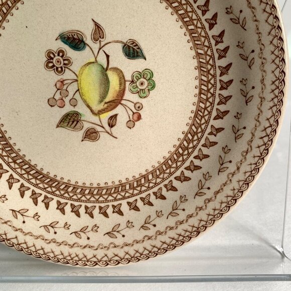 Johnson Bros Fruit Sampler Staffordshire Old Granite Plate - Picture 3 of 8